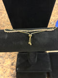 Gold-Plated Adjustable Tennis Bracelet