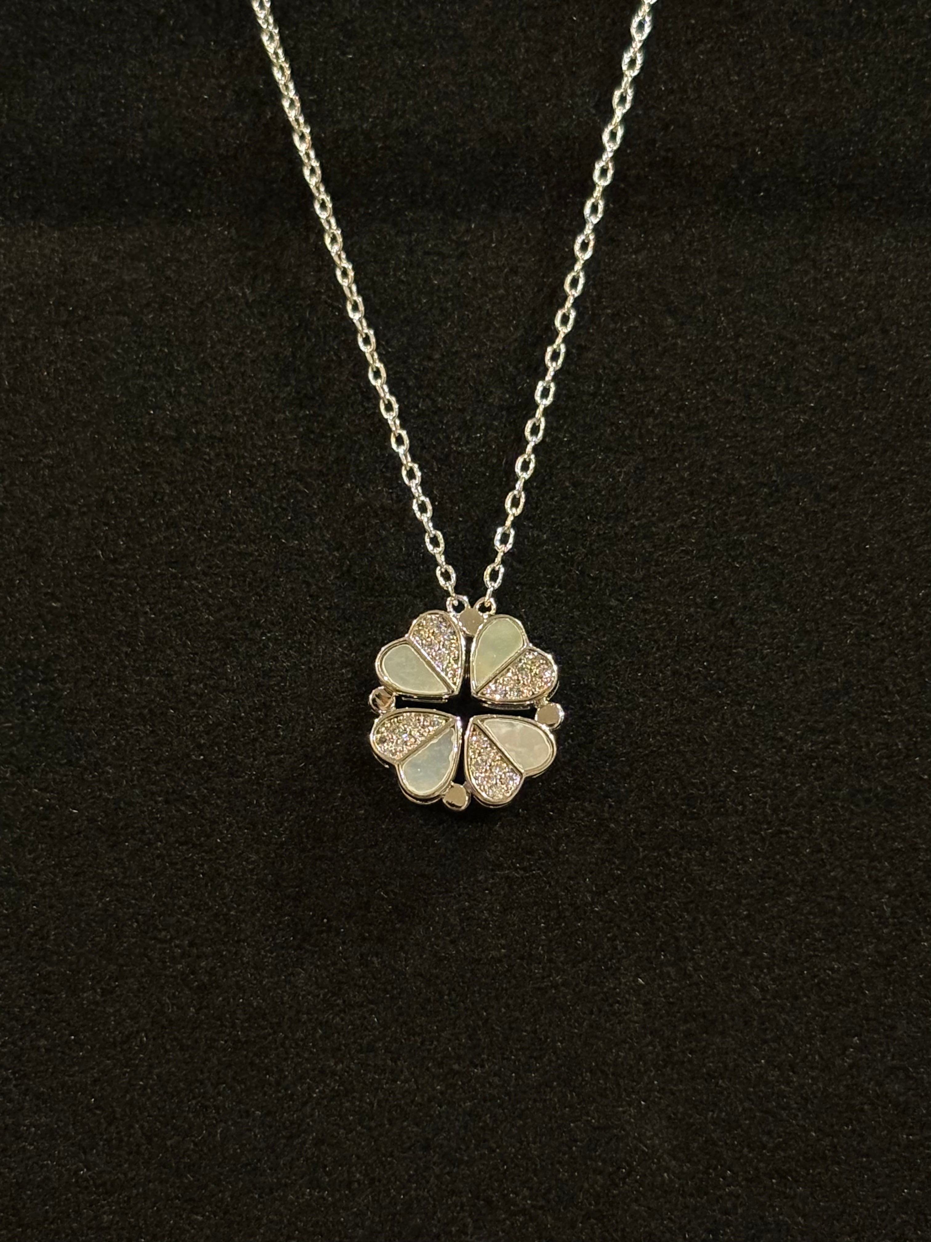 Four-Leaf Clover Pendant Necklace