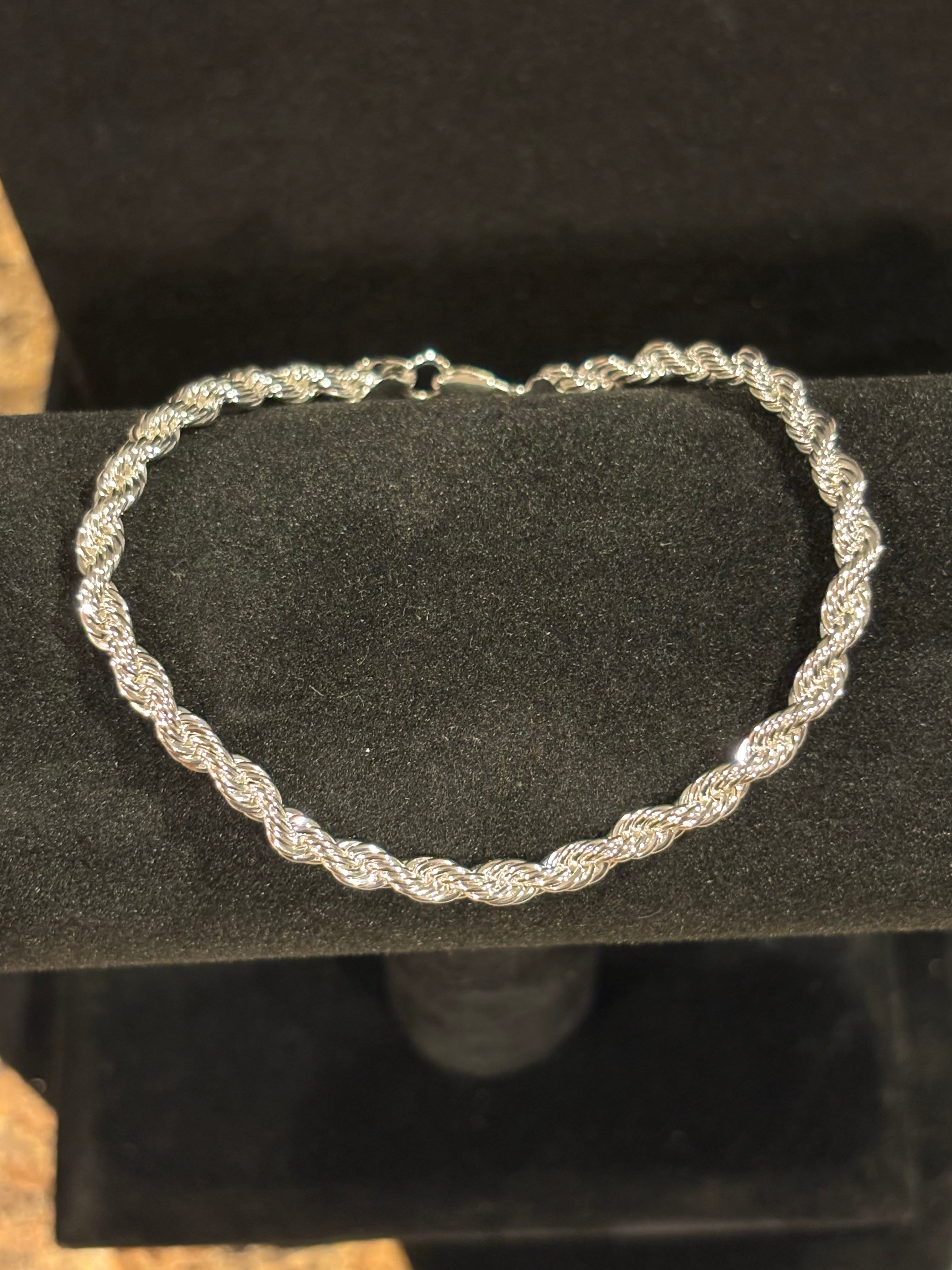 Classic Rope Chain Bracelet