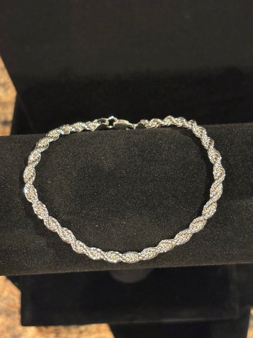 Classic Rope Chain Bracelet