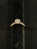 Elegant Solitaire Ring – 1.0ct Moissanite