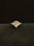 Pear-Cut Solitaire Ring – 2.0ct Moissanite