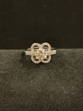 Floral-Inspired Moissanite Ring – 1.0ct