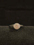 Elegant Halo Moissanite Ring