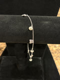 Enchanted Pearl Leaf Bracelet