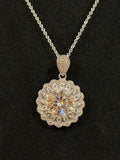 Royal Blossom Moissanite Necklace