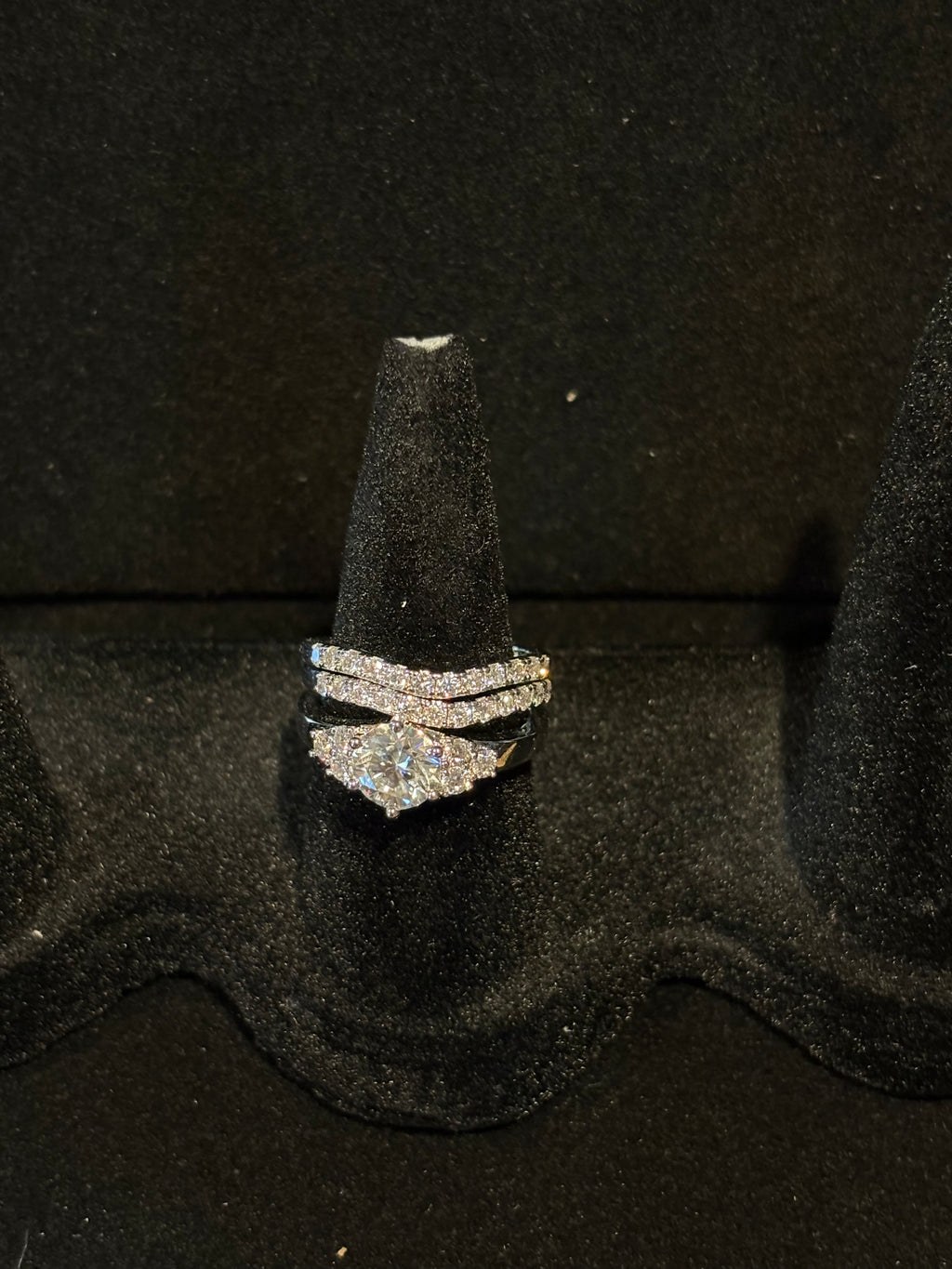 3-Piece Engagement Ring Set