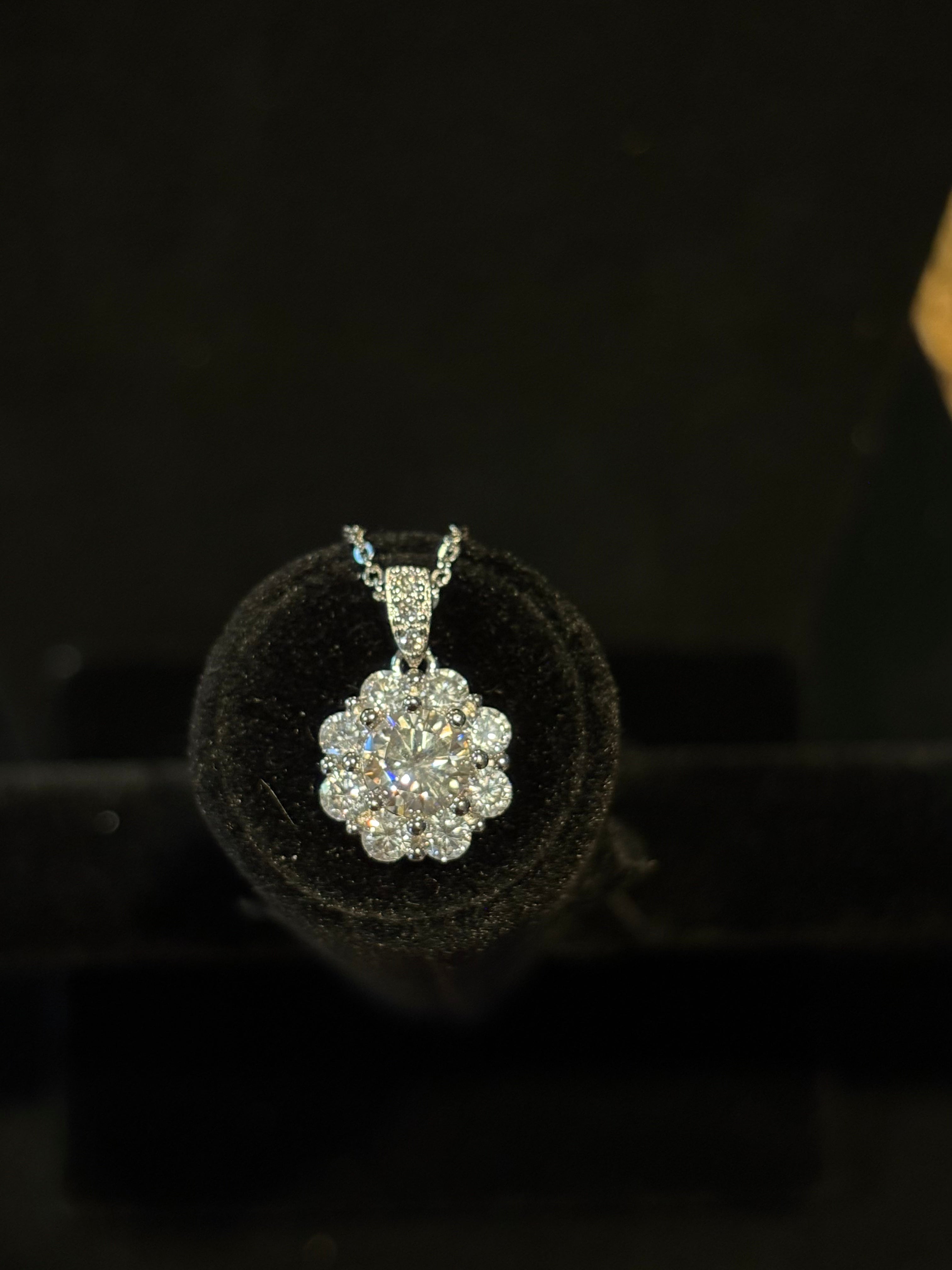 Flower Pendant Necklace