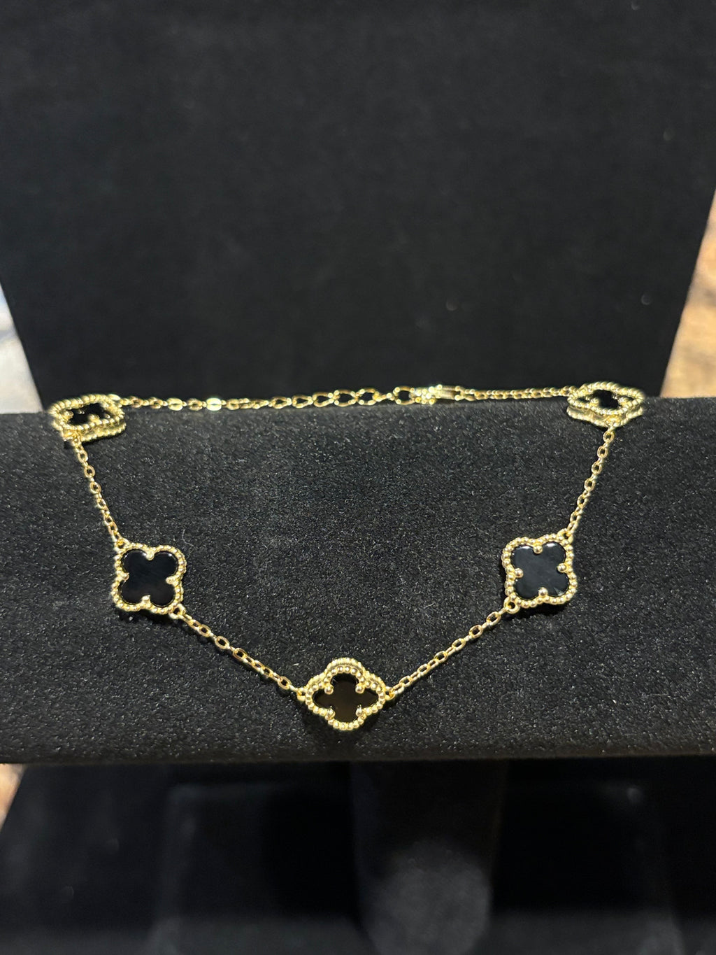 Gold Plated Cloverleaf Elegance Bracelet