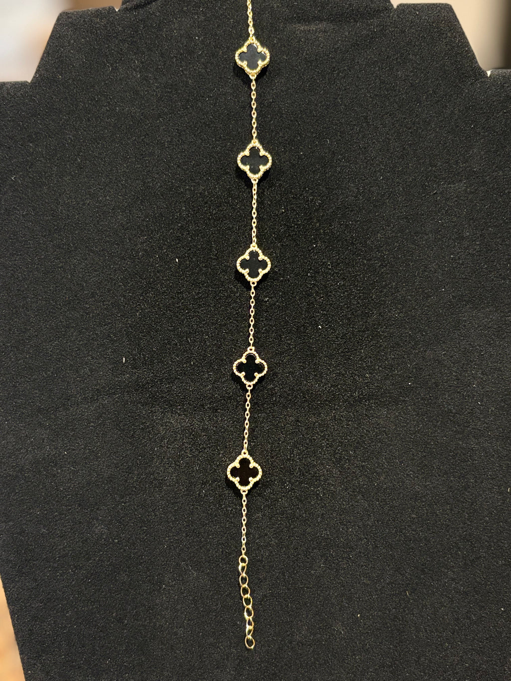Gold Plated Cloverleaf Elegance Bracelet