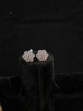 Celestial Bloom Flower Stud Earrings