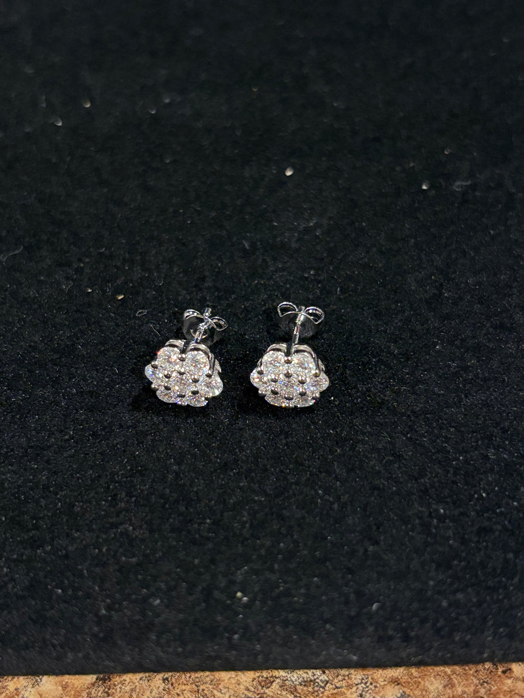Celestial Bloom Flower Stud Earrings