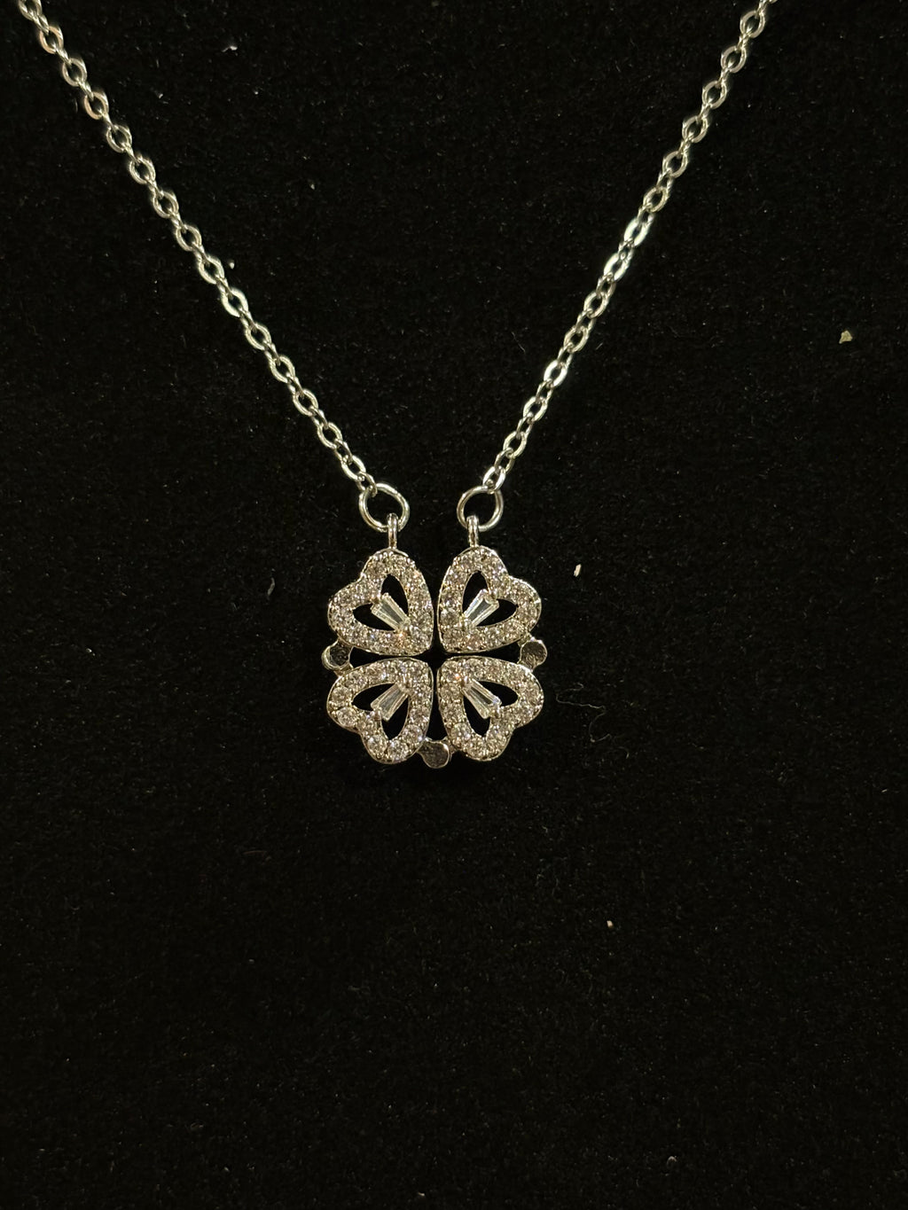 The Infinite Luck Four-Leaf Clover Pendant
