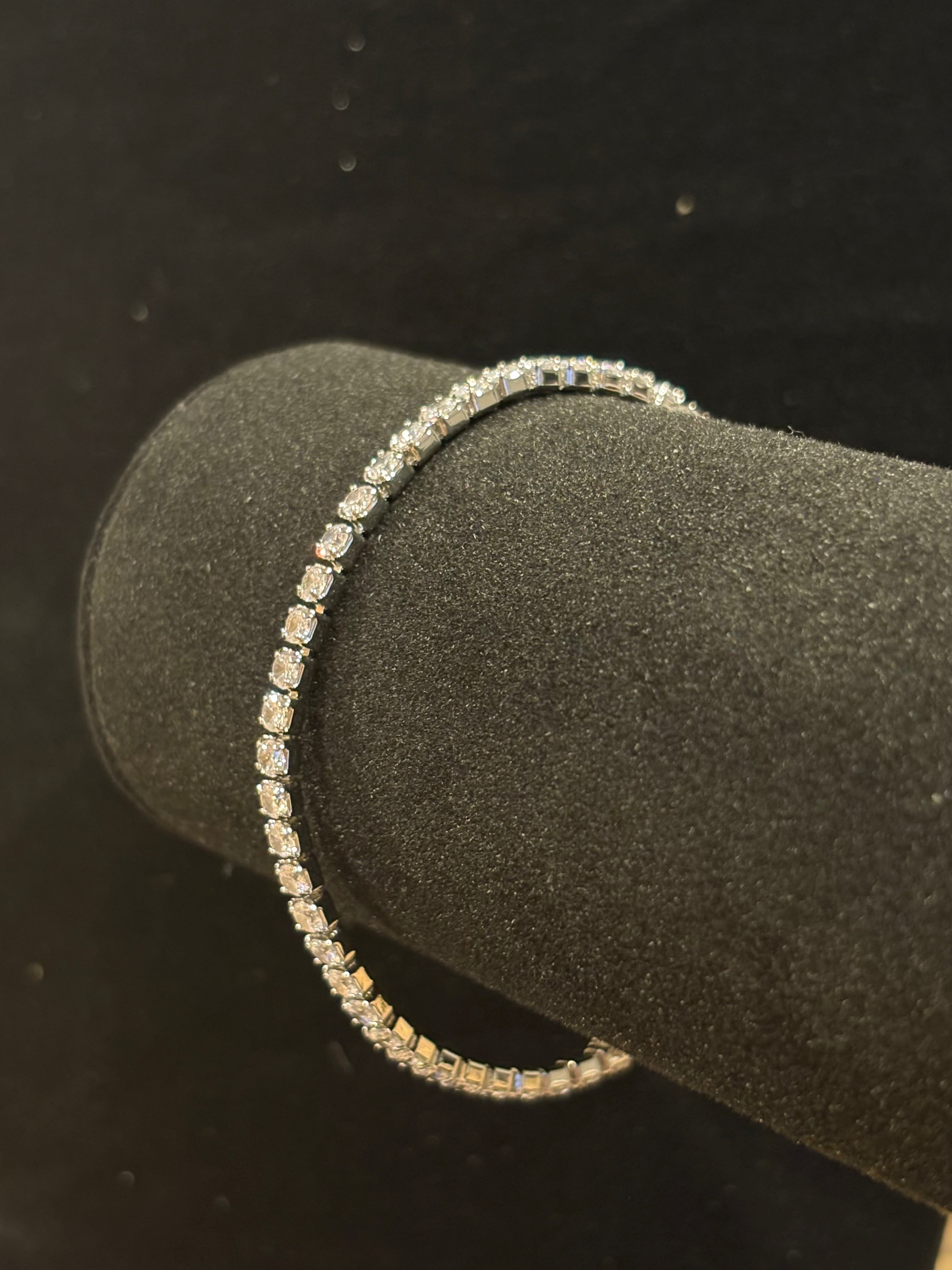 The Eternal Radiance Tennis Bracelet
