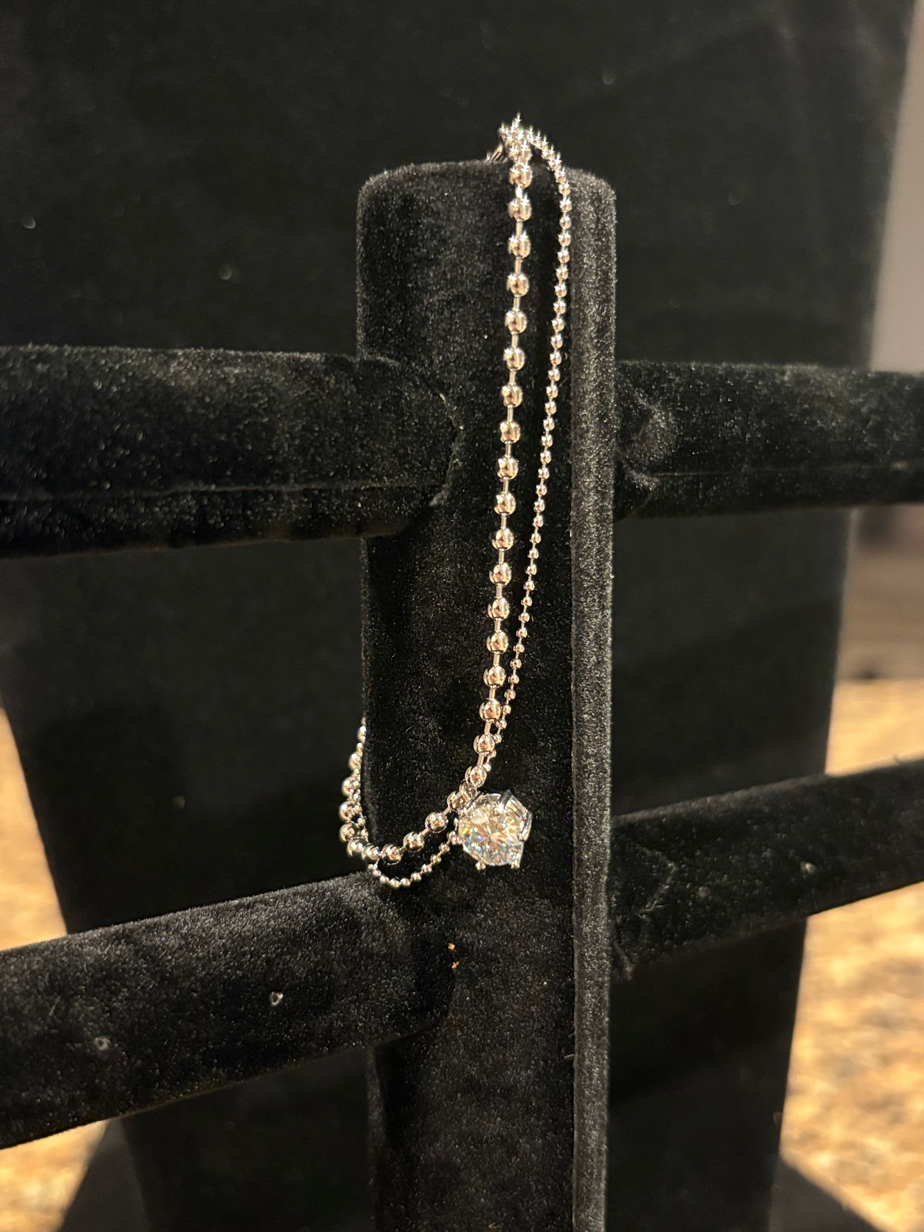 Celestial Double Strand Moissanite Bracelet – 6.5mm