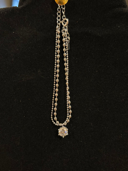 Celestial Double Strand Moissanite Bracelet – 6.5mm