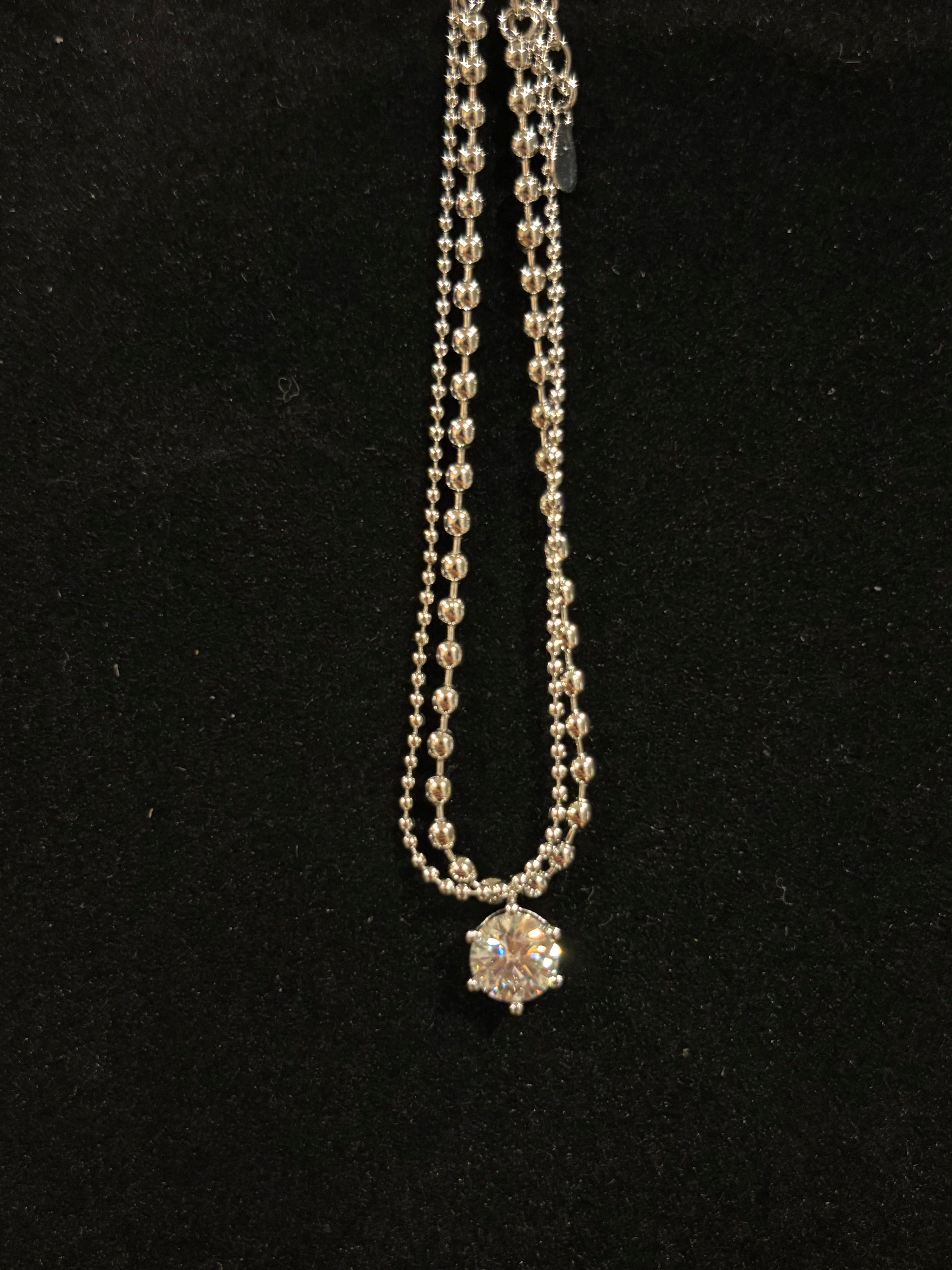 Celestial Double Strand Moissanite Bracelet – 6.5mm