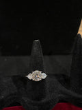 Trinity Brilliance Moissanite Ring | Adjustable