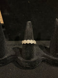 Elegant Braided Twist Eternity Band Ring