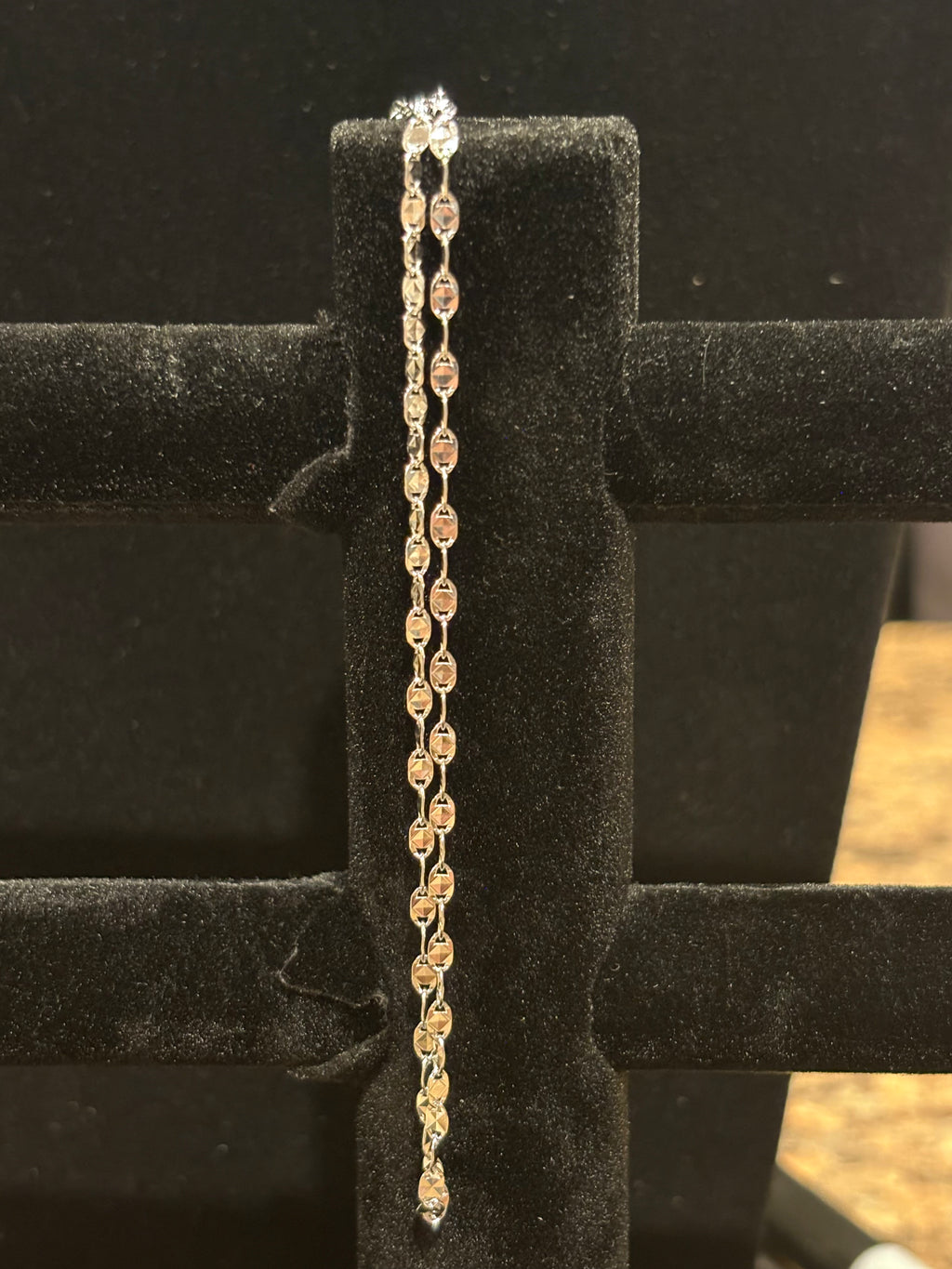 Italian Sterling Silver Diamond-Cut Valentino / Mariner Link Chain