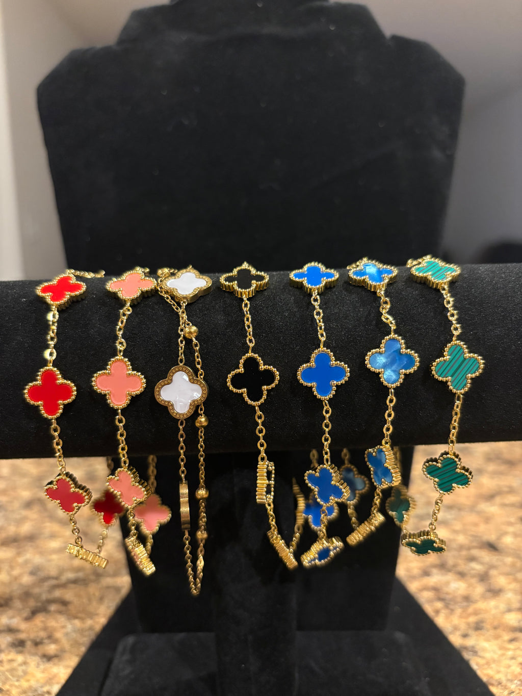 Lucky Charm: The Four-Leaf Clover Bracelet Collection