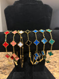 Lucky Charm: The Four-Leaf Clover Bracelet Collection