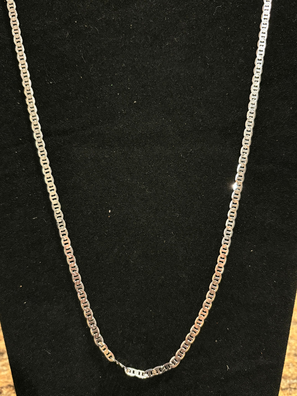 Men’s Nautical Edge: 23" Stainless Steel Mariner Link Chain