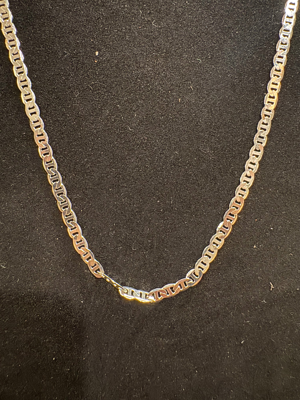 Men’s Nautical Edge: 23" Stainless Steel Mariner Link Chain