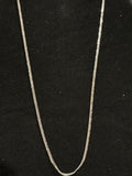 Men’s Curb Chain Italian Craftsmanship: 17" Sterling Silver