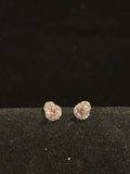 Classic Round Cut 14K Gold Earrings Studs