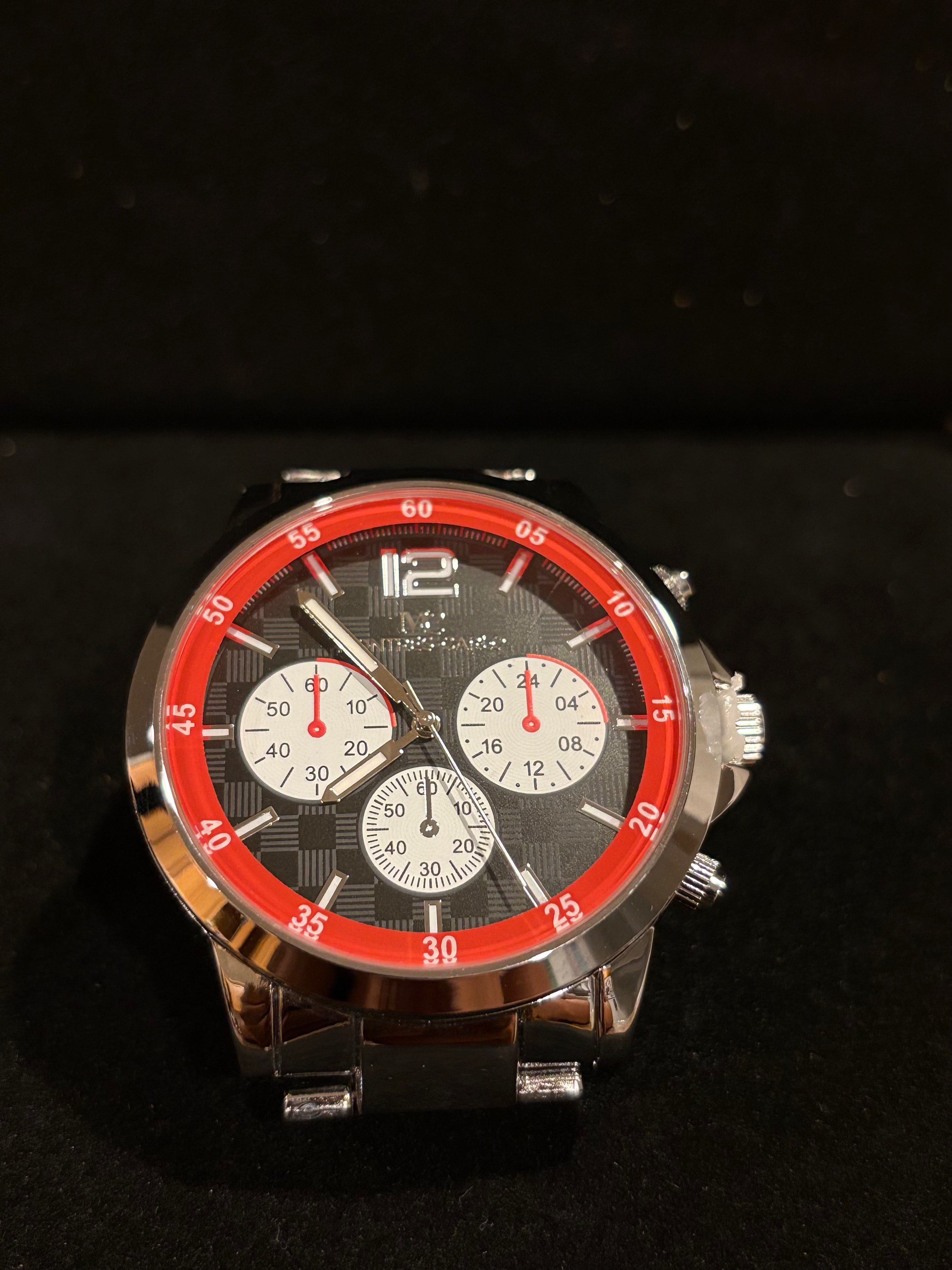 Driven by Style: Men’s Montres Carlo Racing Chronograph Watch (40mm)