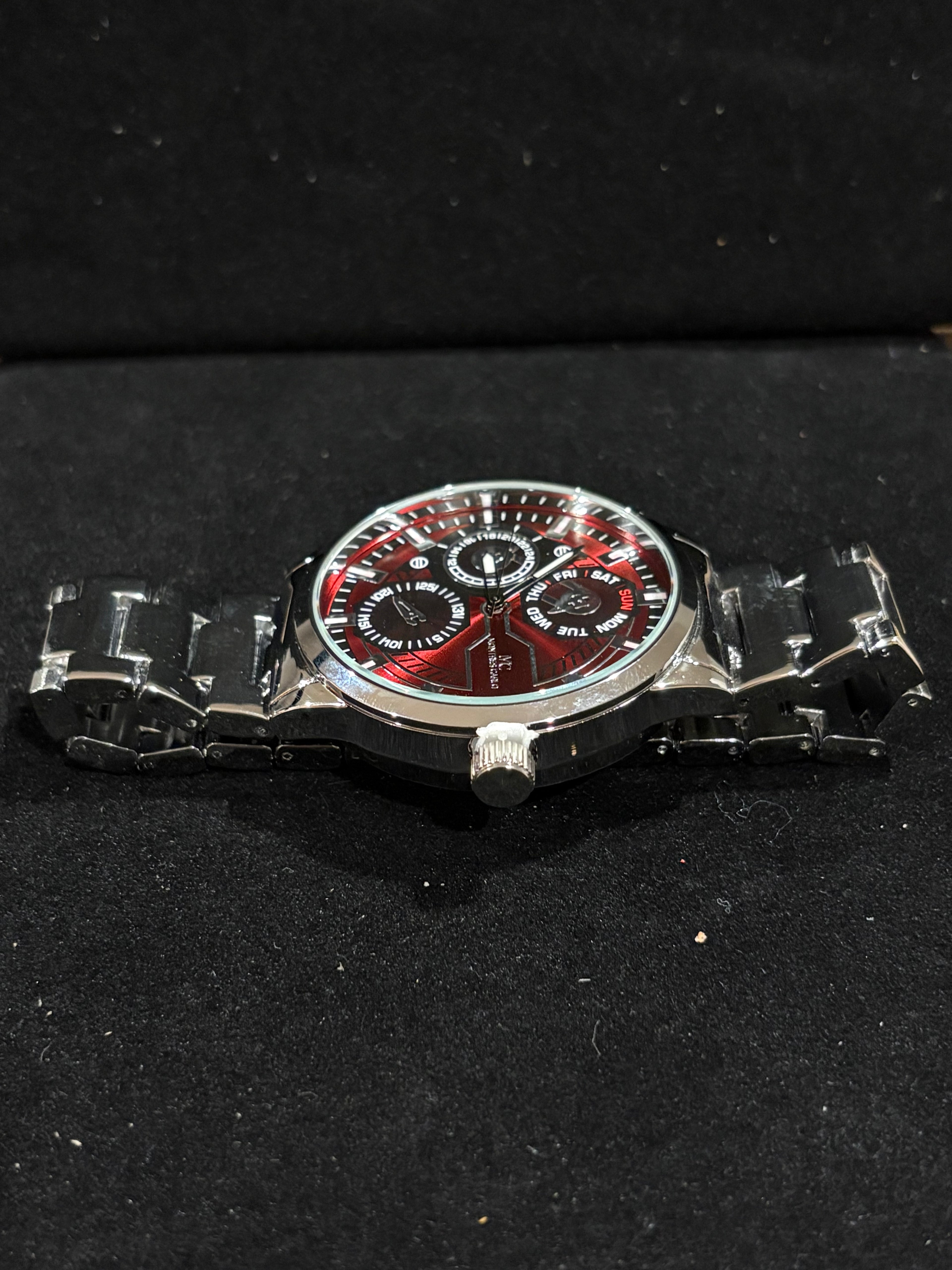 Men's Montres Carlo Crimson Multi-Function Watch (50mm)