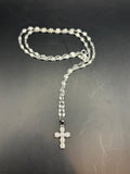 Cross Pendant Necklace in S925 Sterling Silver – Diamond Sparkle Faith Charm